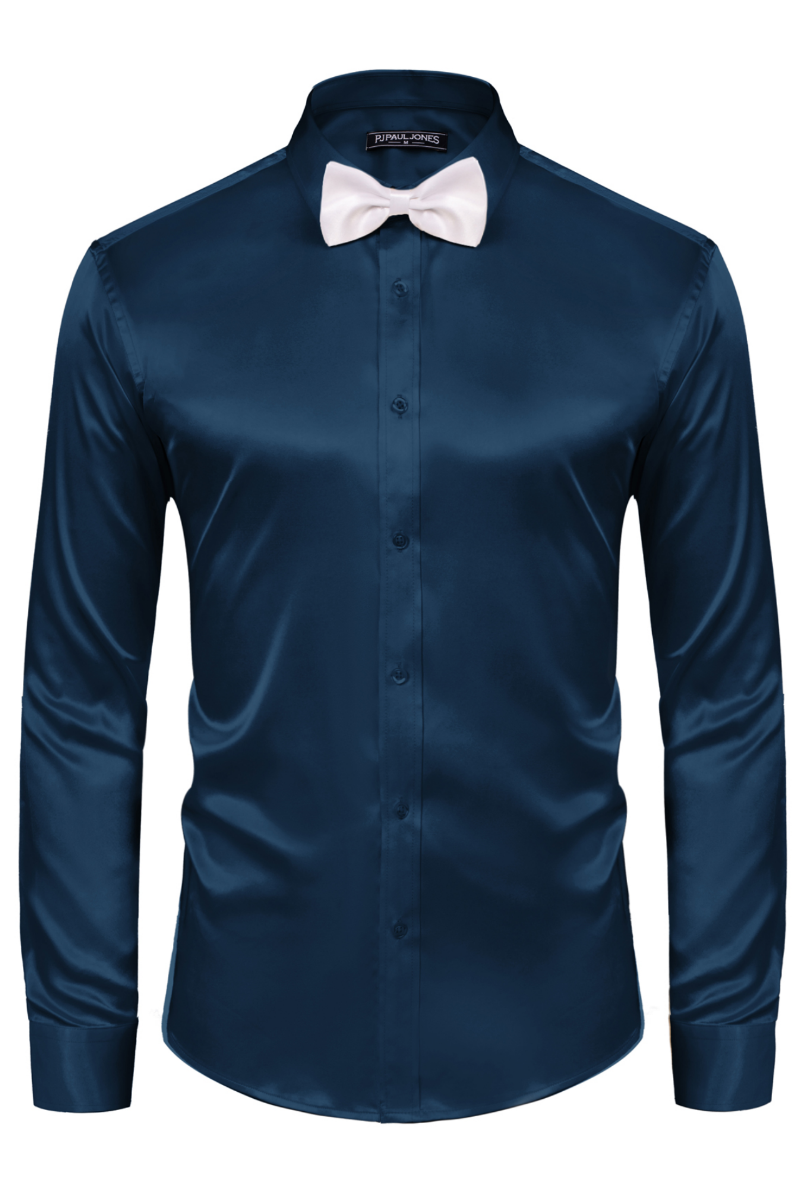 Men's Long Sleeve Button-Front Knit Cardigan – Satin