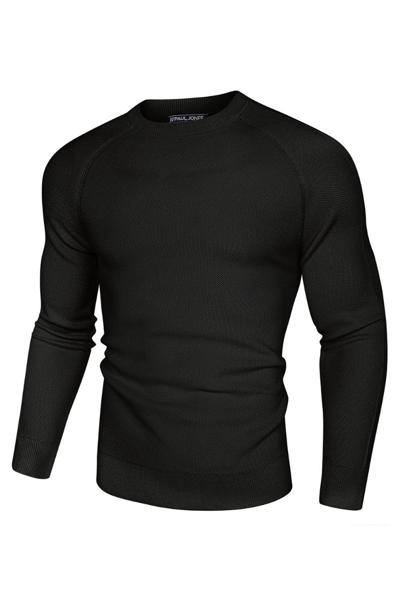 Men's Crew Neck Sweater – Textured
