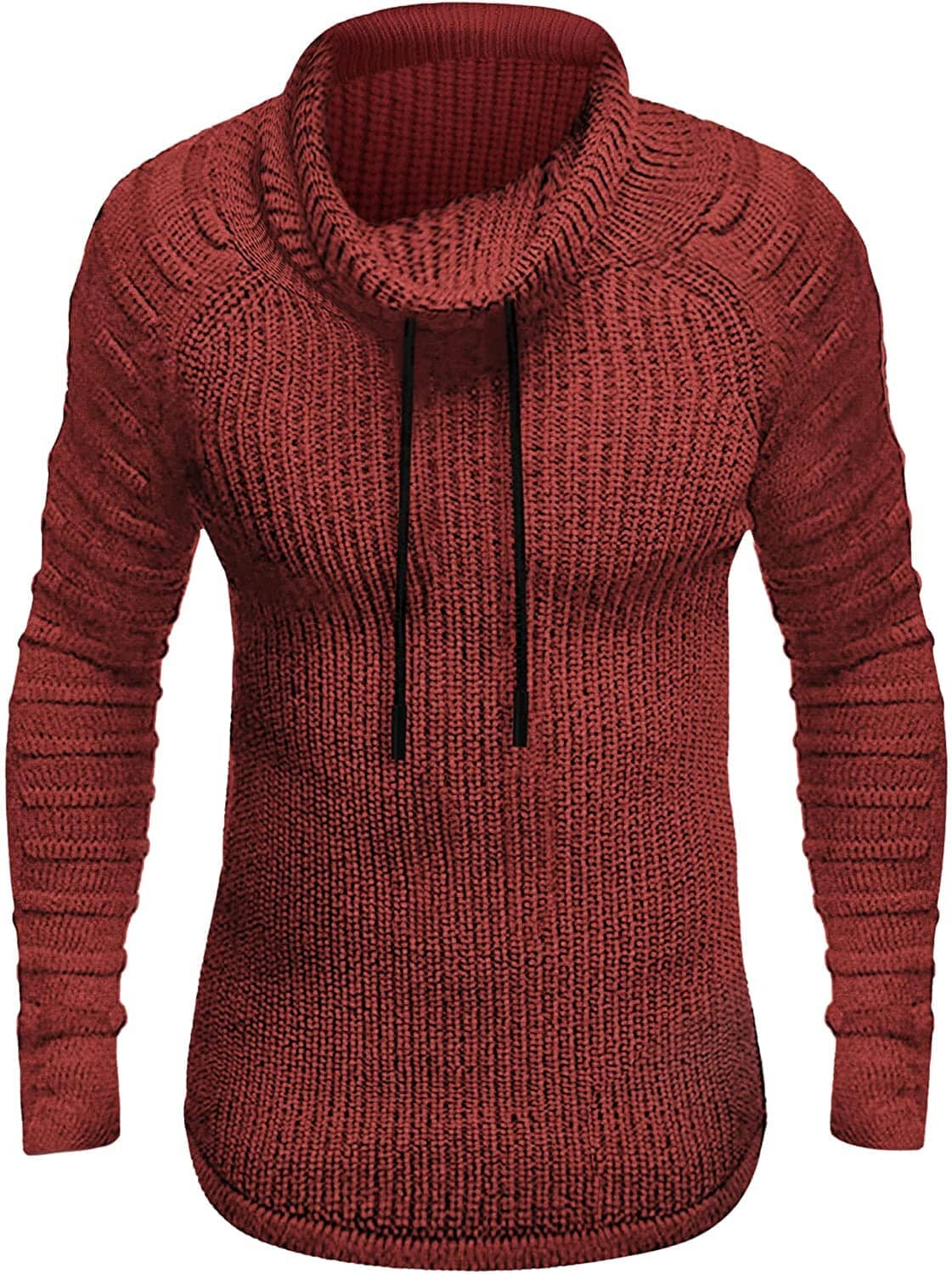 Men's Knit Turtleneck Sweater