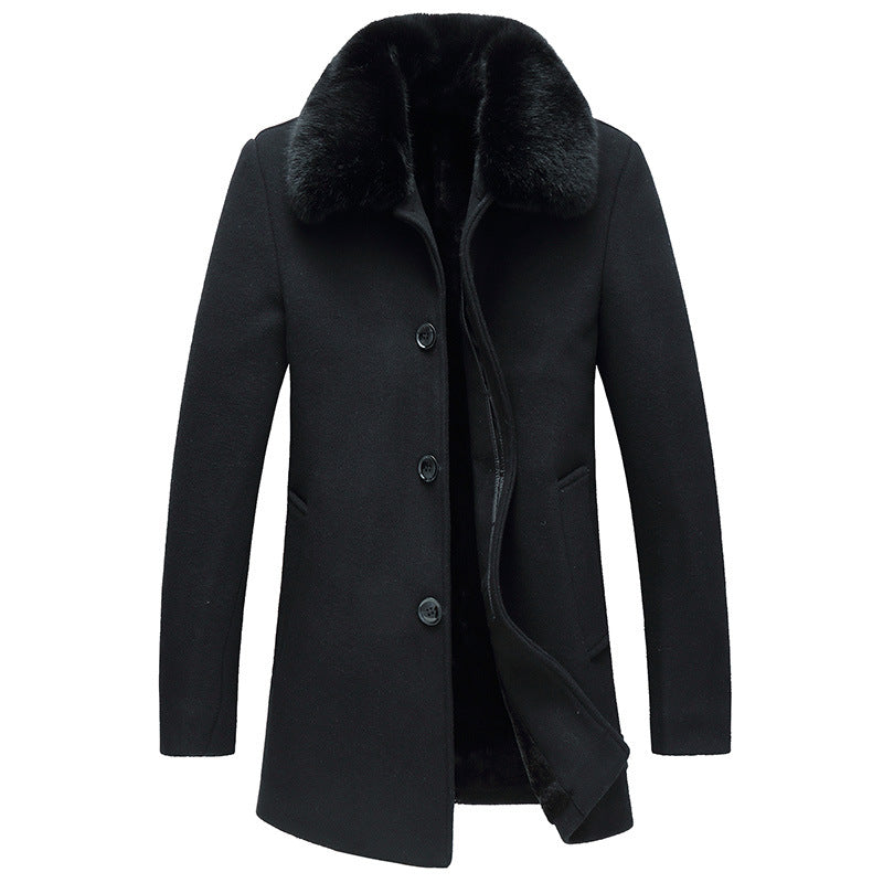 Men's Winter Coat – Collared