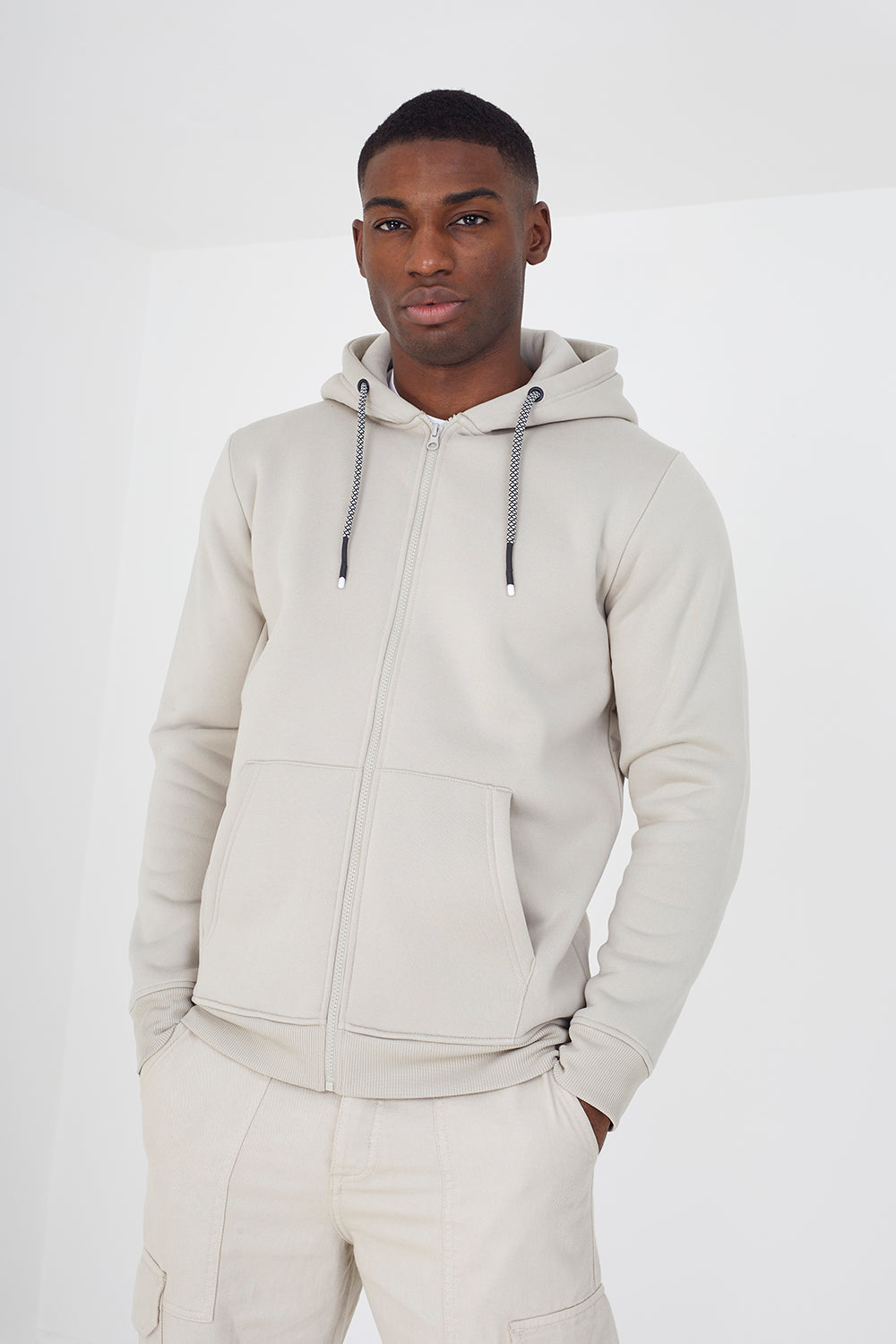 Men's Zip-Up Hoodie