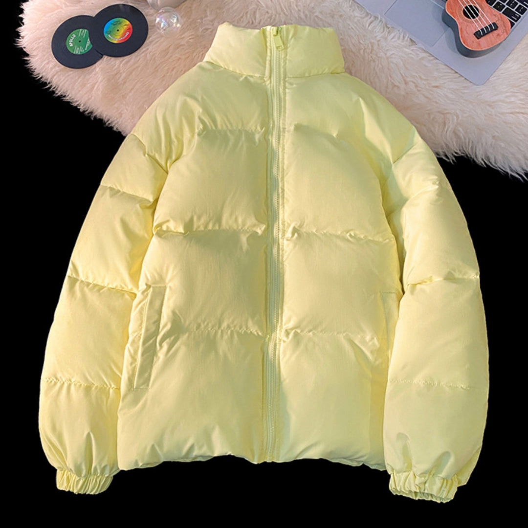 Men's Winter Puffer Jacket – Collared
