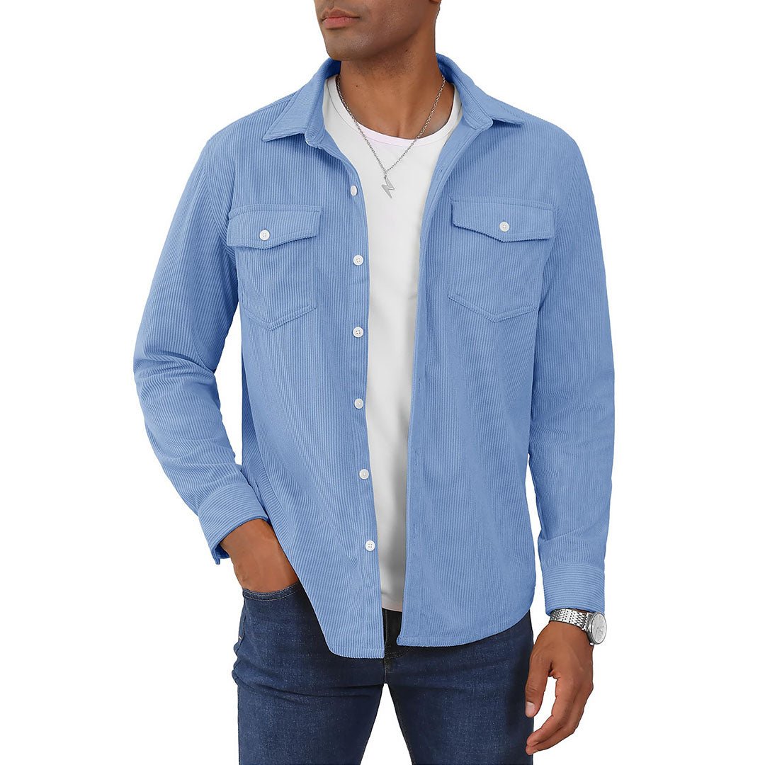Men's Casual Lightweight Shacket