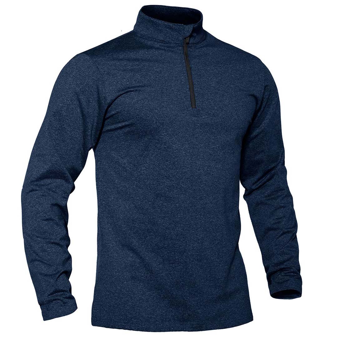 Men's Thermal Fleece Quarter-Zip Sweater