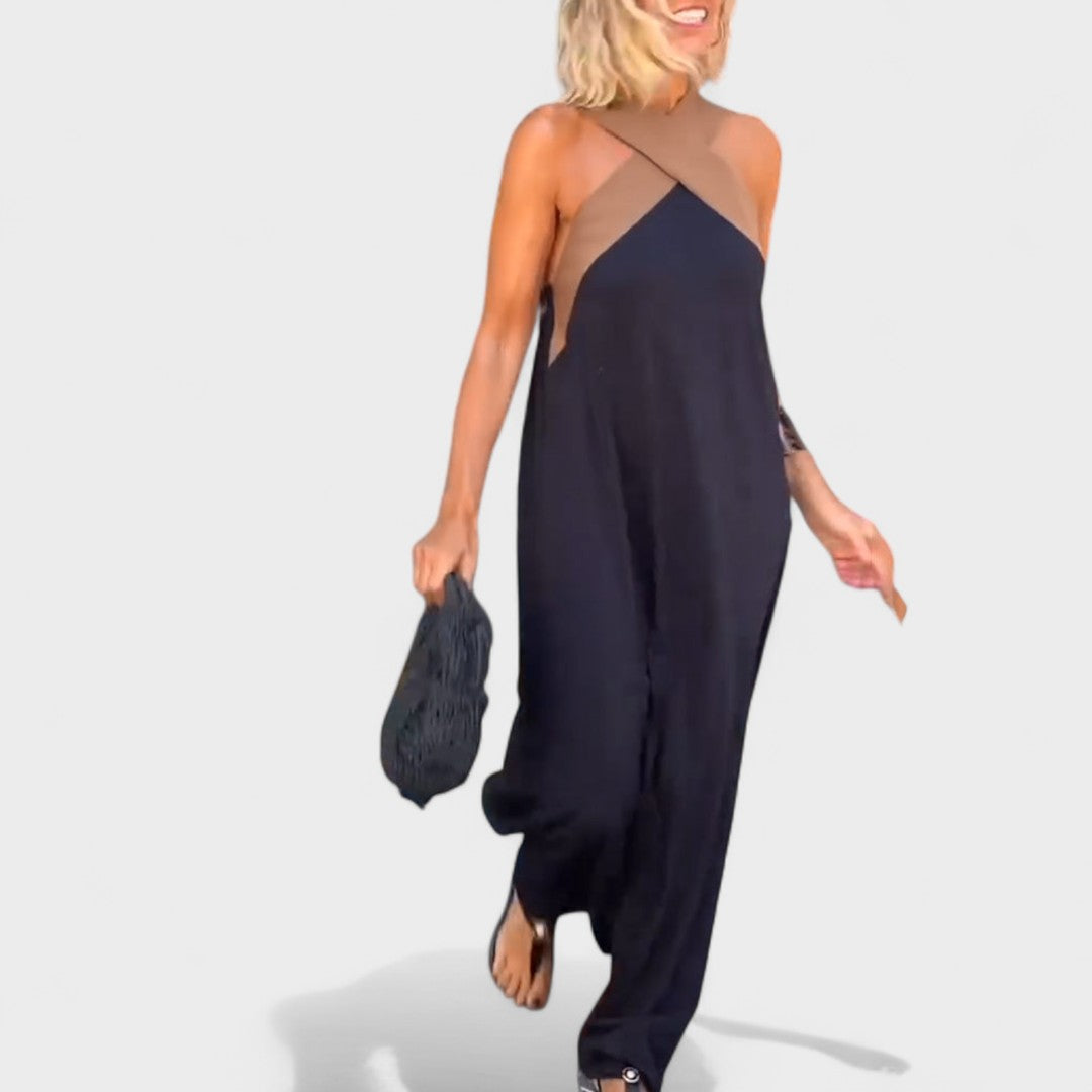 Women’s Dress | Cross Strap Maxi Sleeveless
