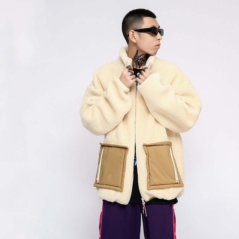 Men's Winter Coat with Pockets