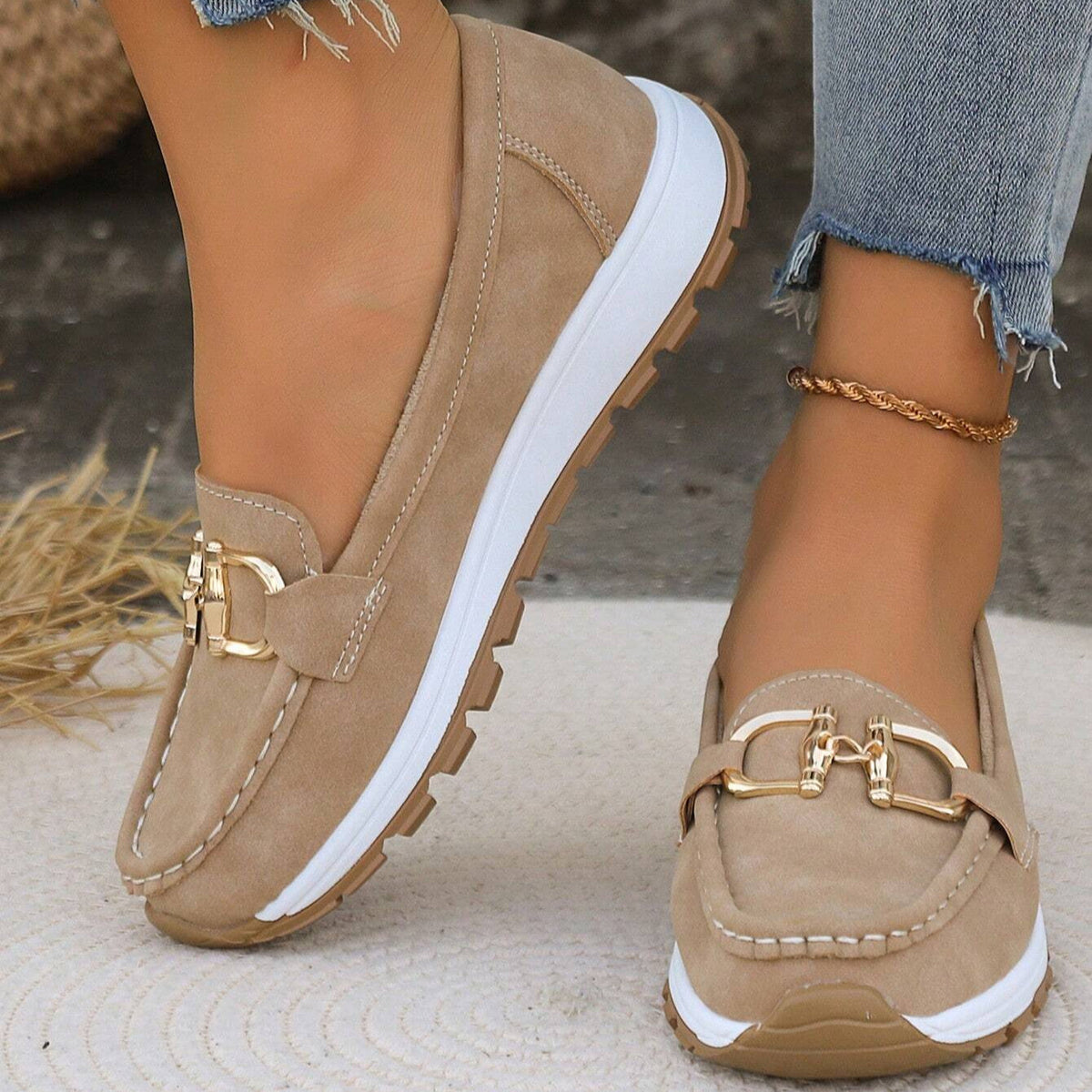 Women's Comfortable Loafers | Orthopaedic Beach Cushioned
