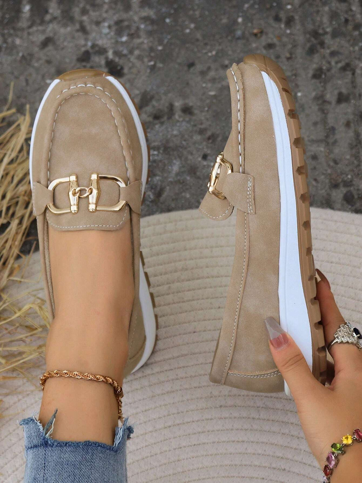Women's Comfortable Loafers | Orthopaedic Beach Cushioned