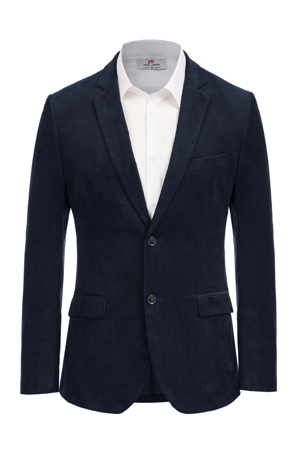 Men's Corduroy Casual Slim-Fit Blazer – detail