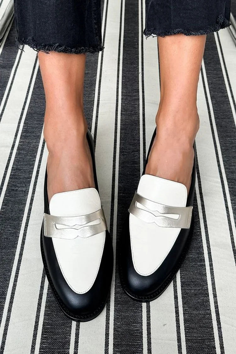 Loafers For Women | Slip On Two-tone