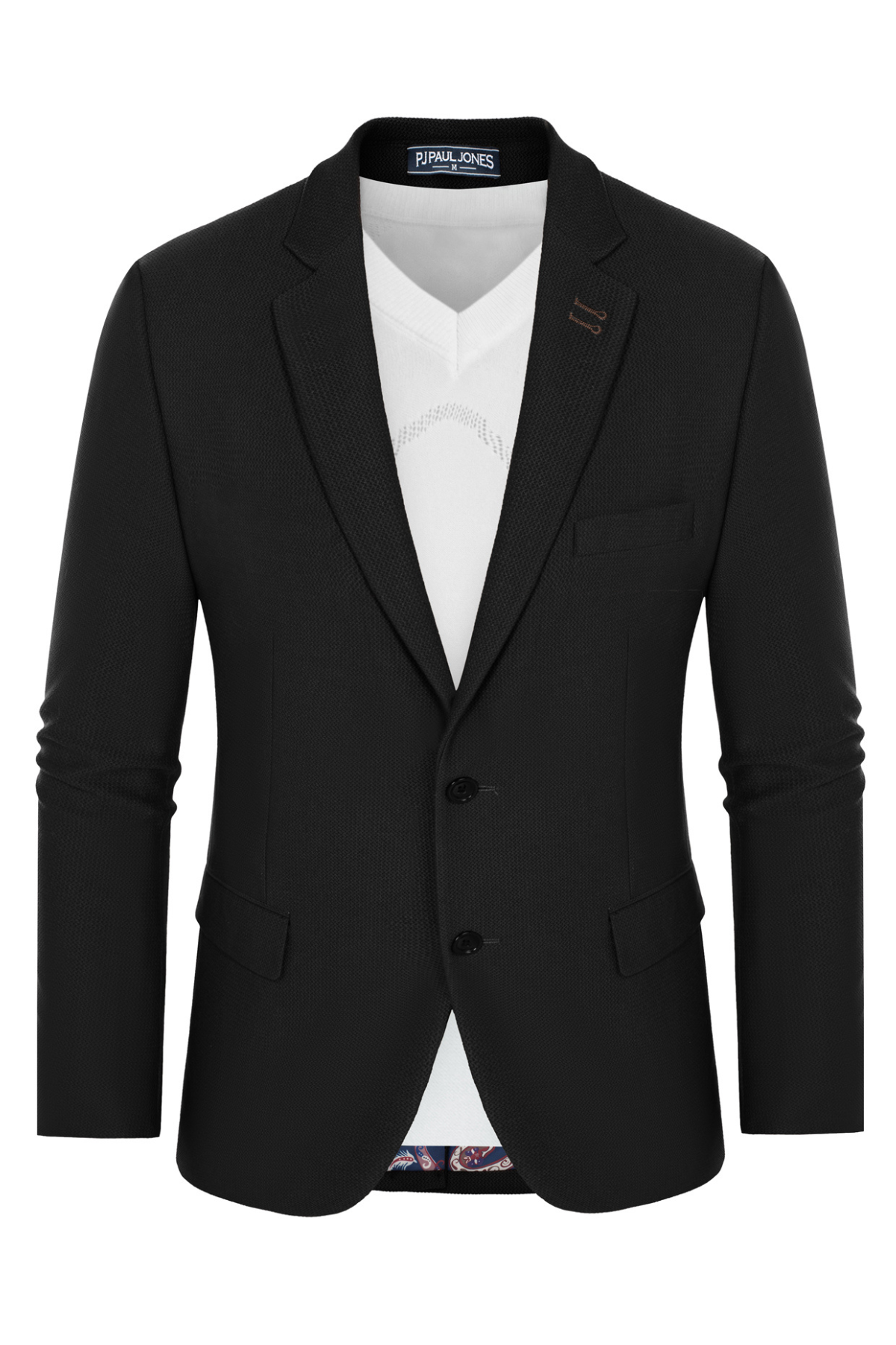 Men's Business Casual Lightweight Sport Coat Blazer – Black