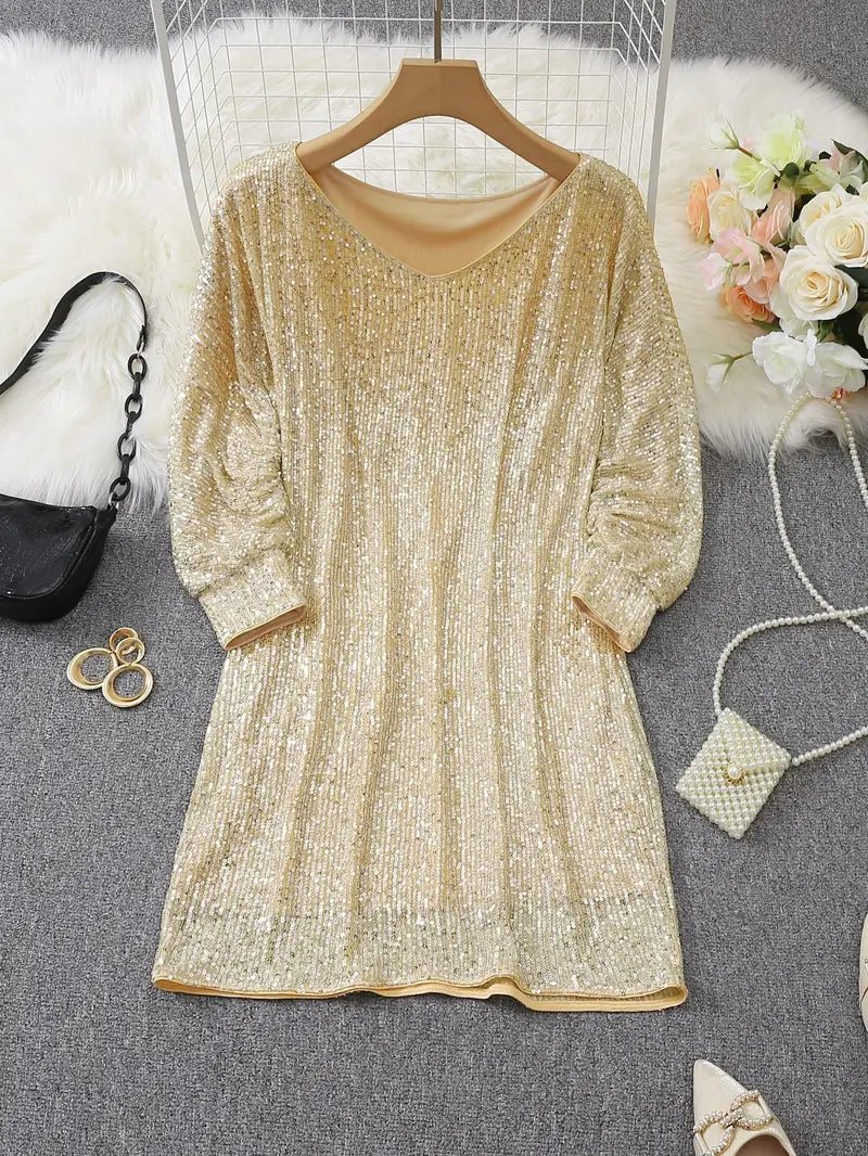 Evangelina | Women's Cocktail Dress | Sequin