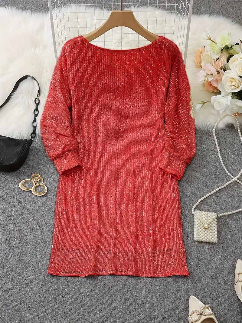 Evangelina | Women's Cocktail Dress | Sequin