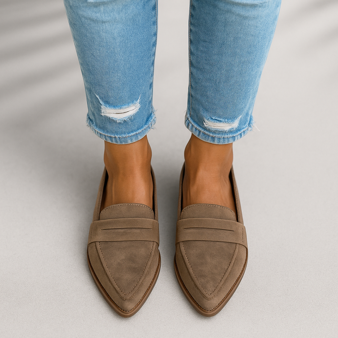 Loafers For Women | Pointed Toe Slip-On
