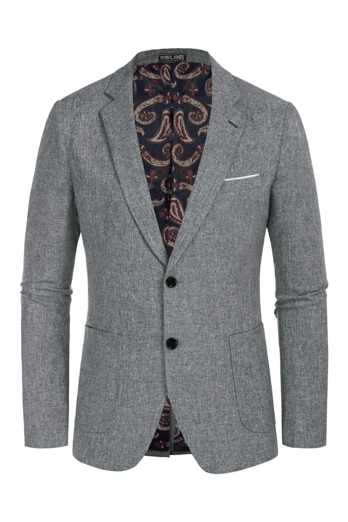 Men's Lightweight Sport Coat Business Casual Coat – Gray