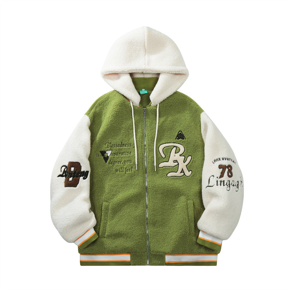 Men's Hooded Wool Coat