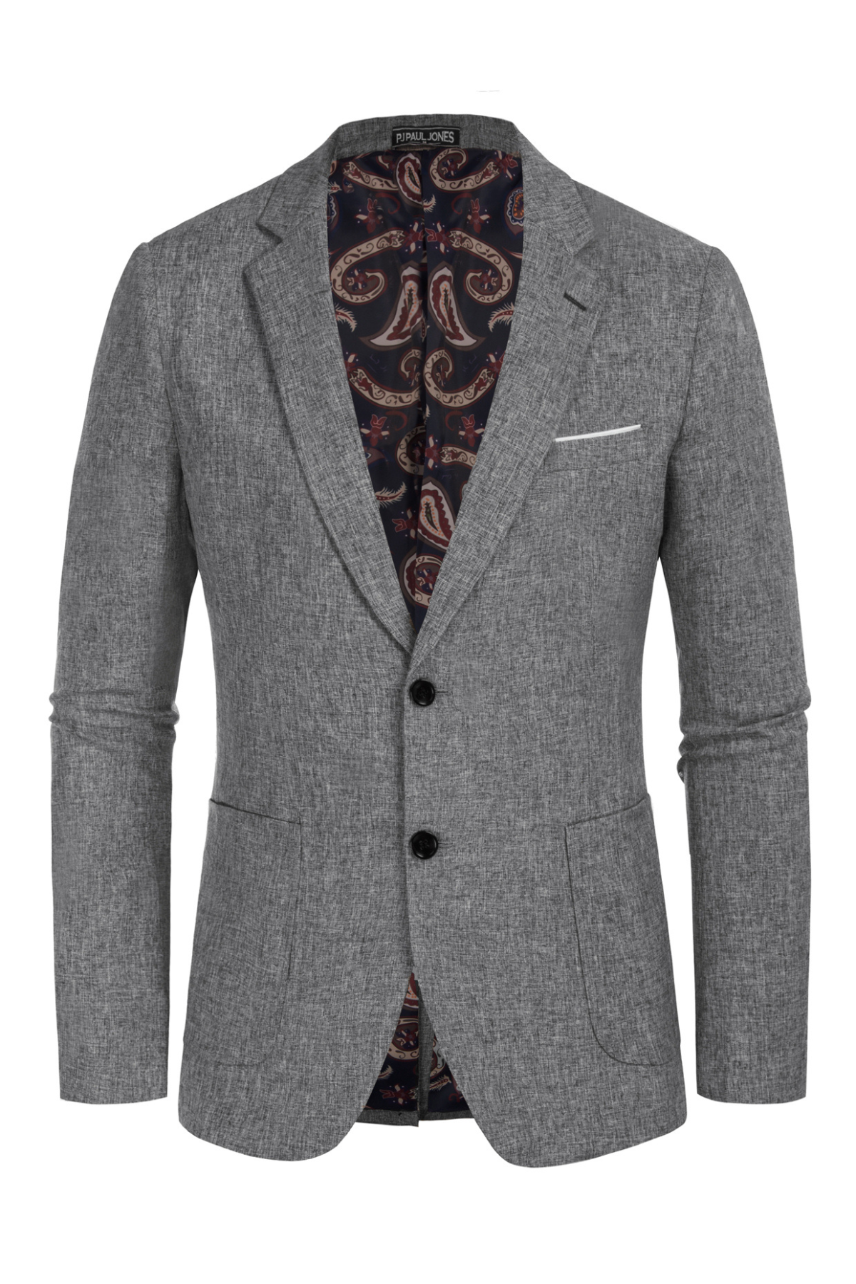 Men's Lightweight Sport Coat Business Casual Coat – Light Gray