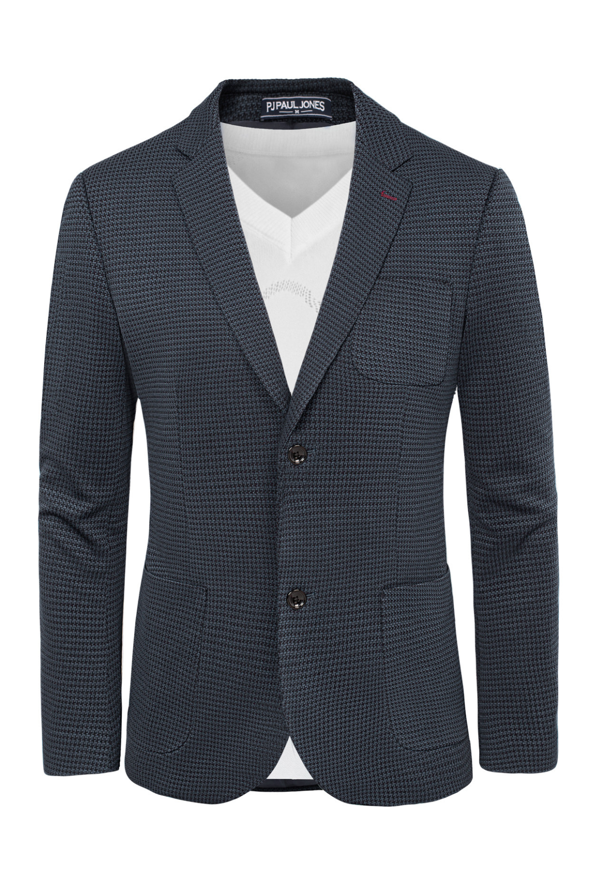 Men's Knit Lightweight Business Casual Blazer – Dark Gray