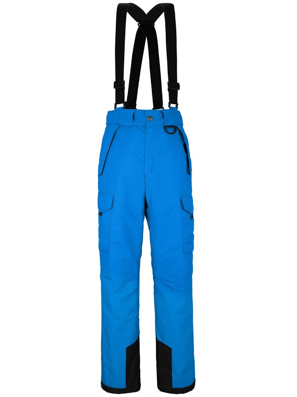 Men's Warm Cargo Trousers – Lake Blue