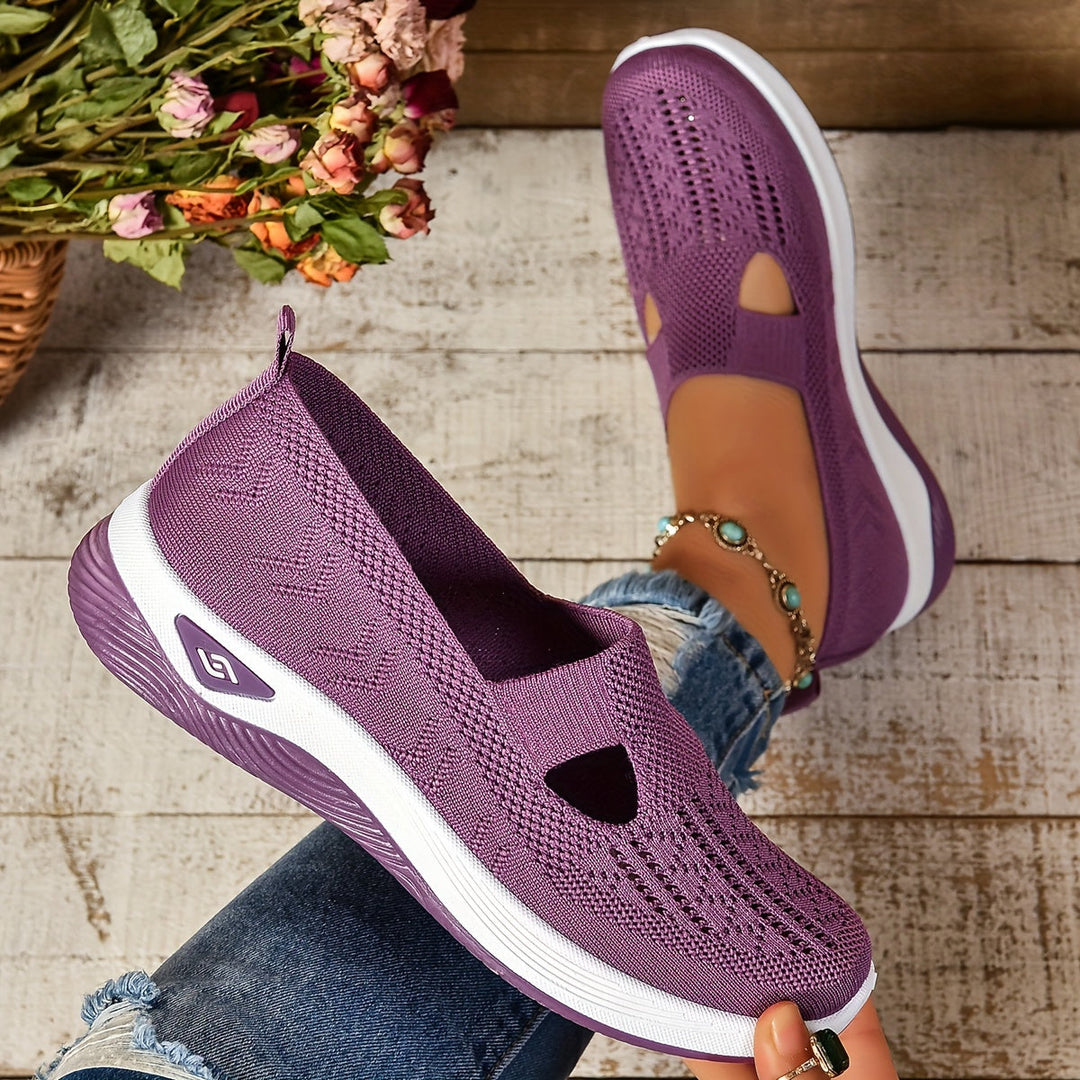 Women's Slip-On Trainers | Perforated Orthopaedic