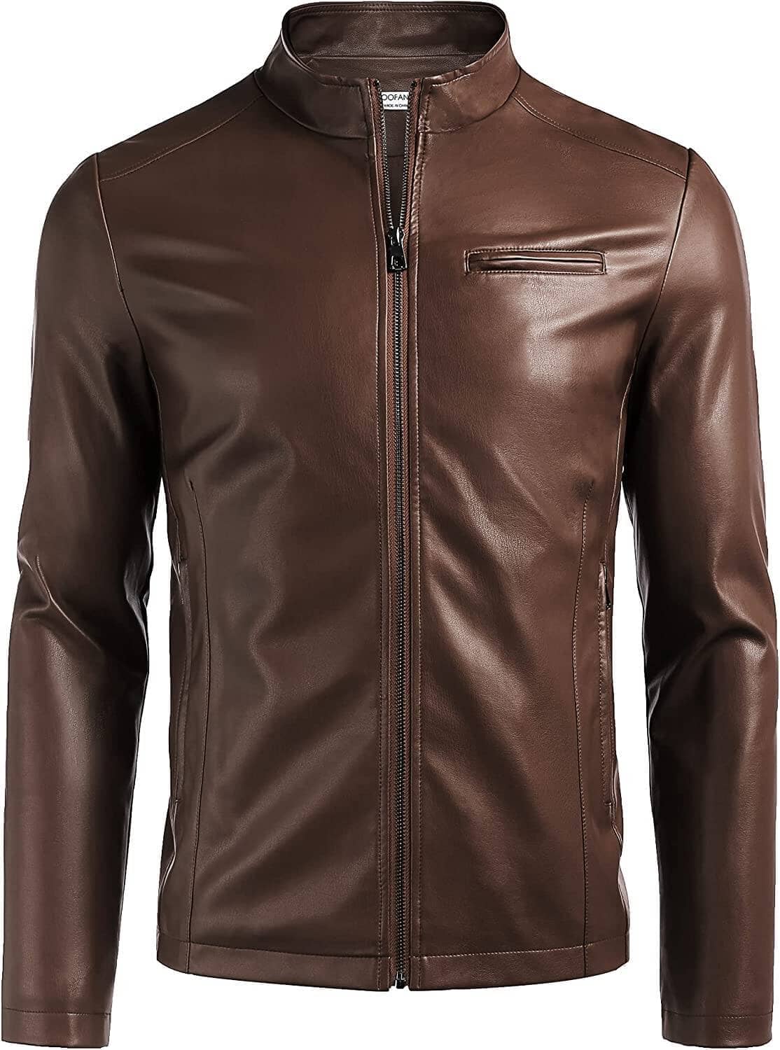 Men's Lightweight Moto Jacket – detail