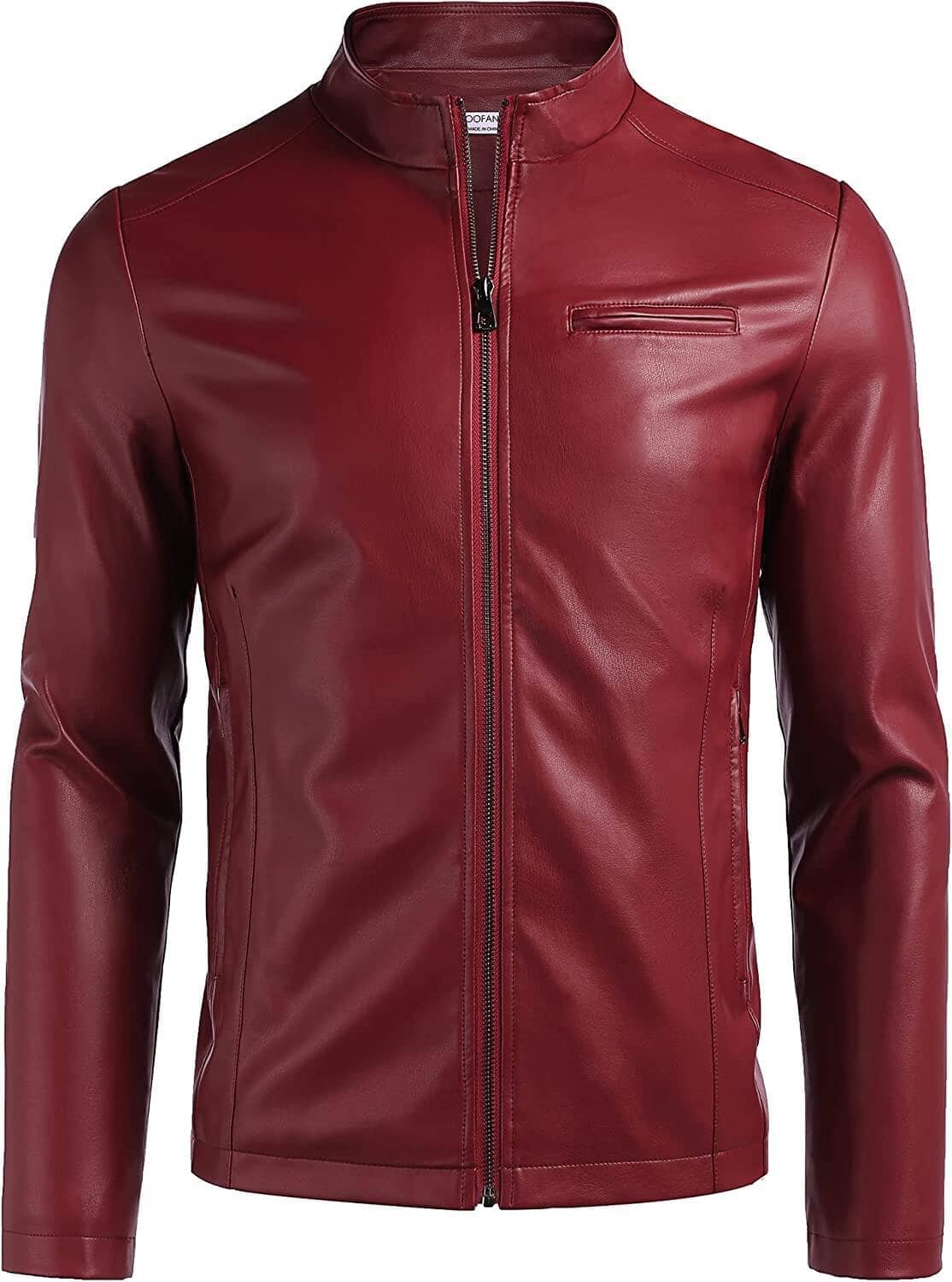 Men's Lightweight Moto Jacket – detail