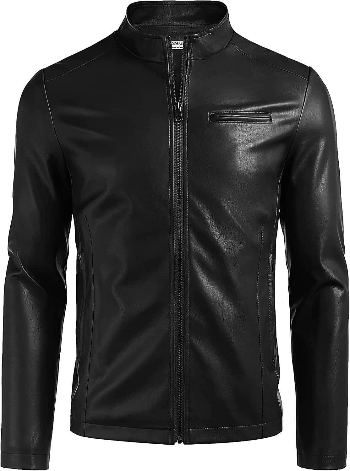 Men's Lightweight Moto Jacket – detail