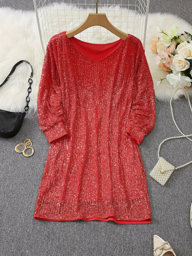 Evangelina | Women's Cocktail Dress | Sequin