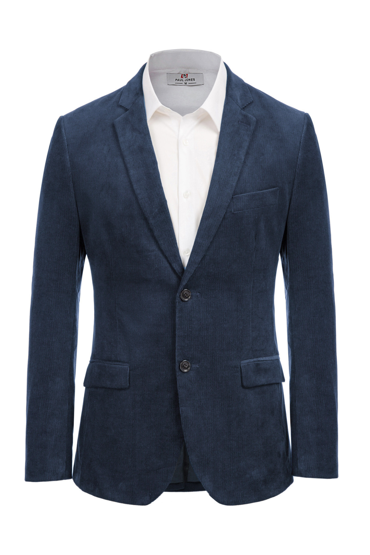 Men's Corduroy Casual Slim-Fit Blazer – detail