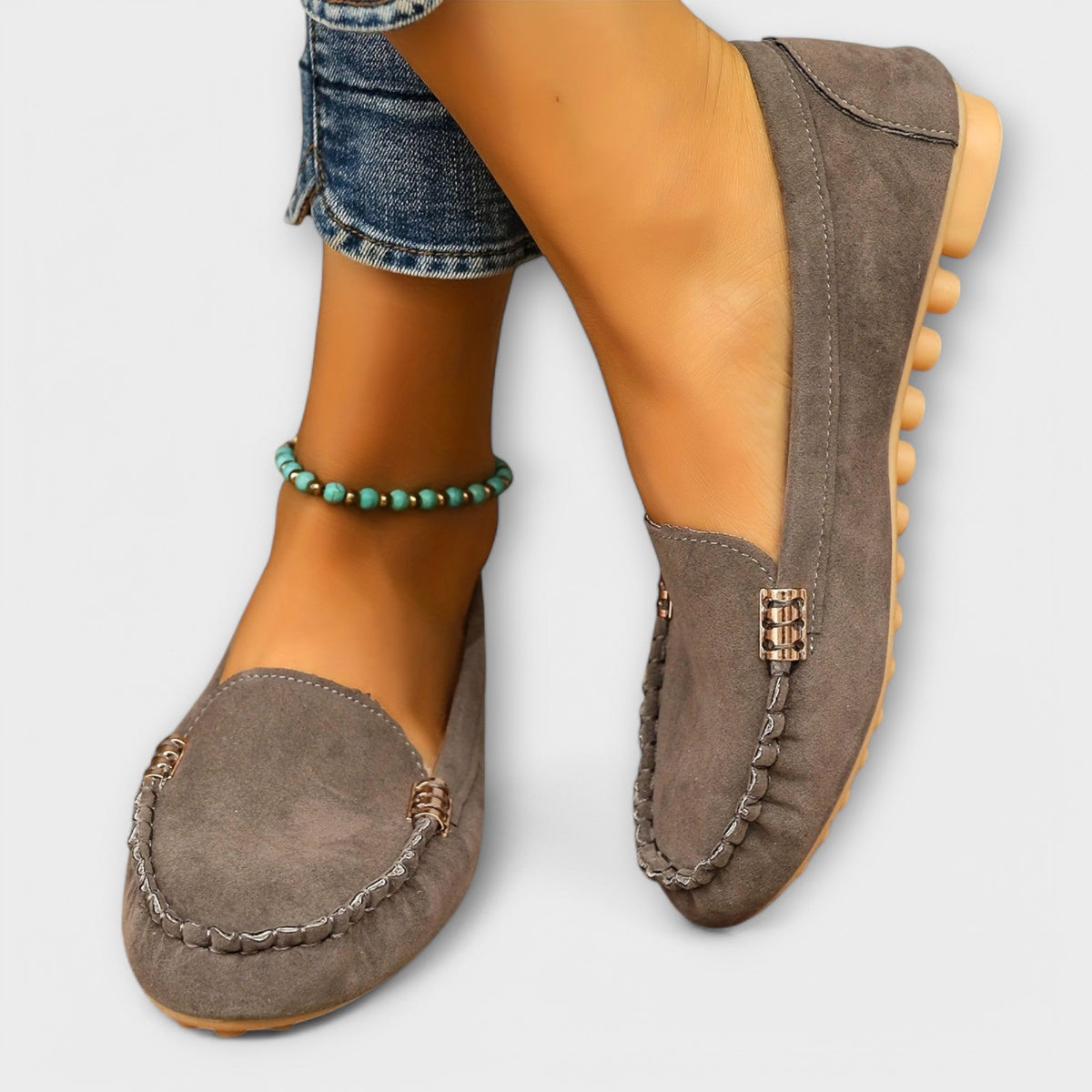 Minerva | Loafers for Women | Stitched Front Detail