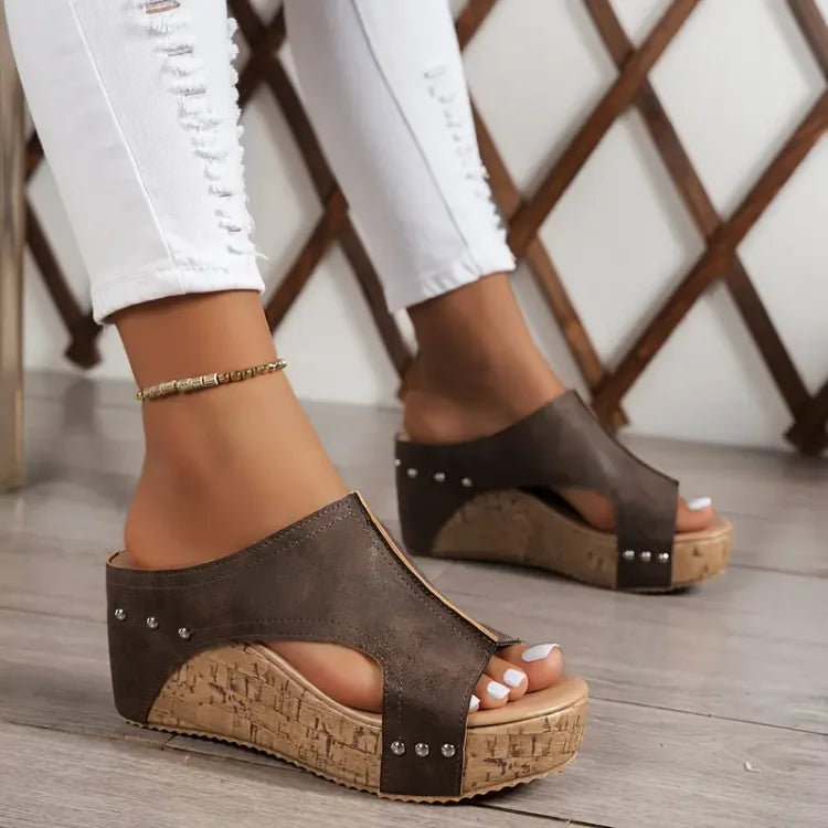 Women's Comfortable Sandals | Orthopaedic Wedge Open