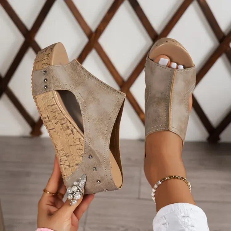 Women's Comfortable Sandals | Orthopaedic Wedge Open