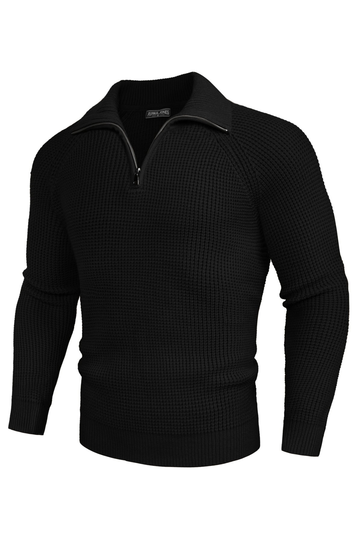 Men's Waffle Knit Sweater – Textured