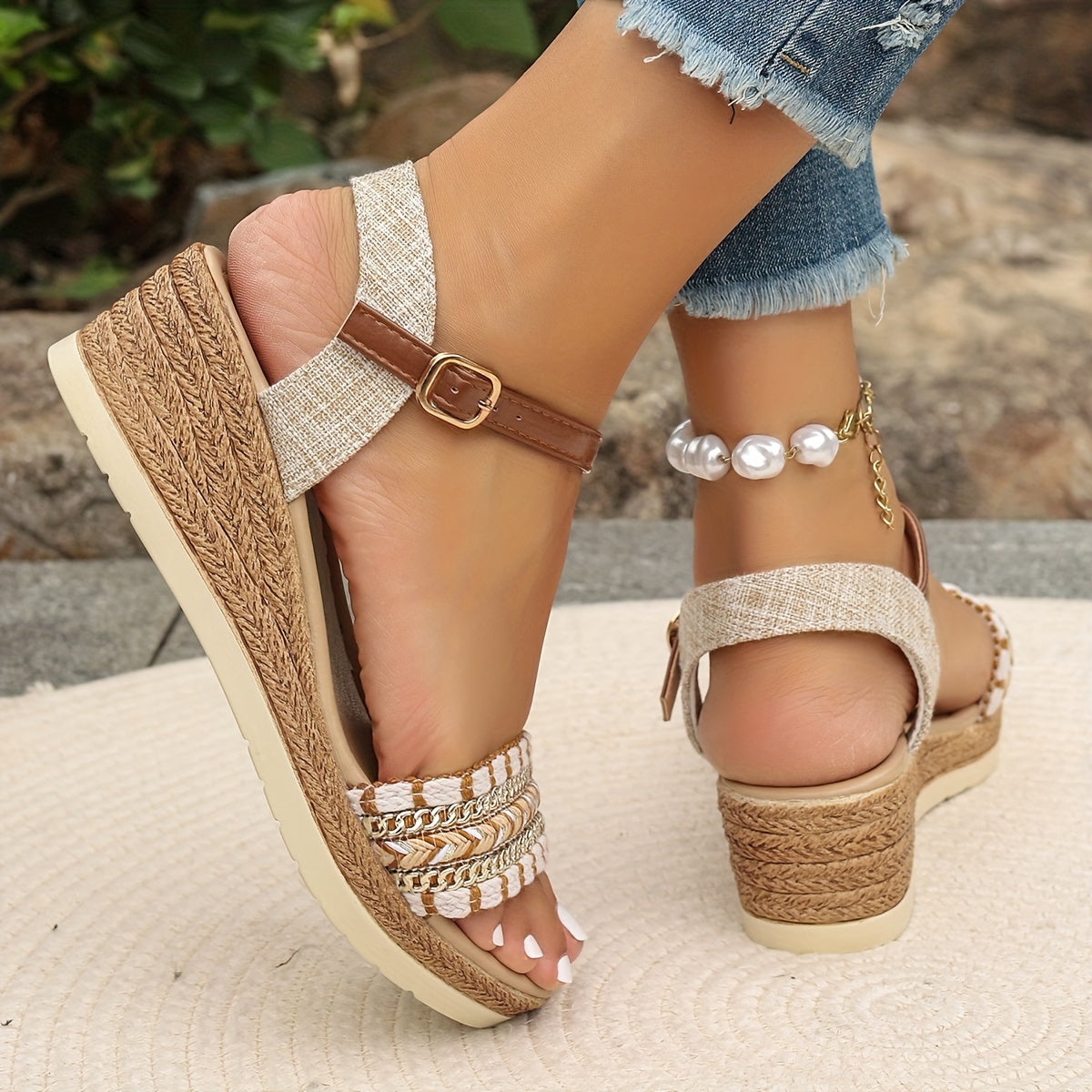 Ailie | Women's Wedge Sandals | Cushioned Platform