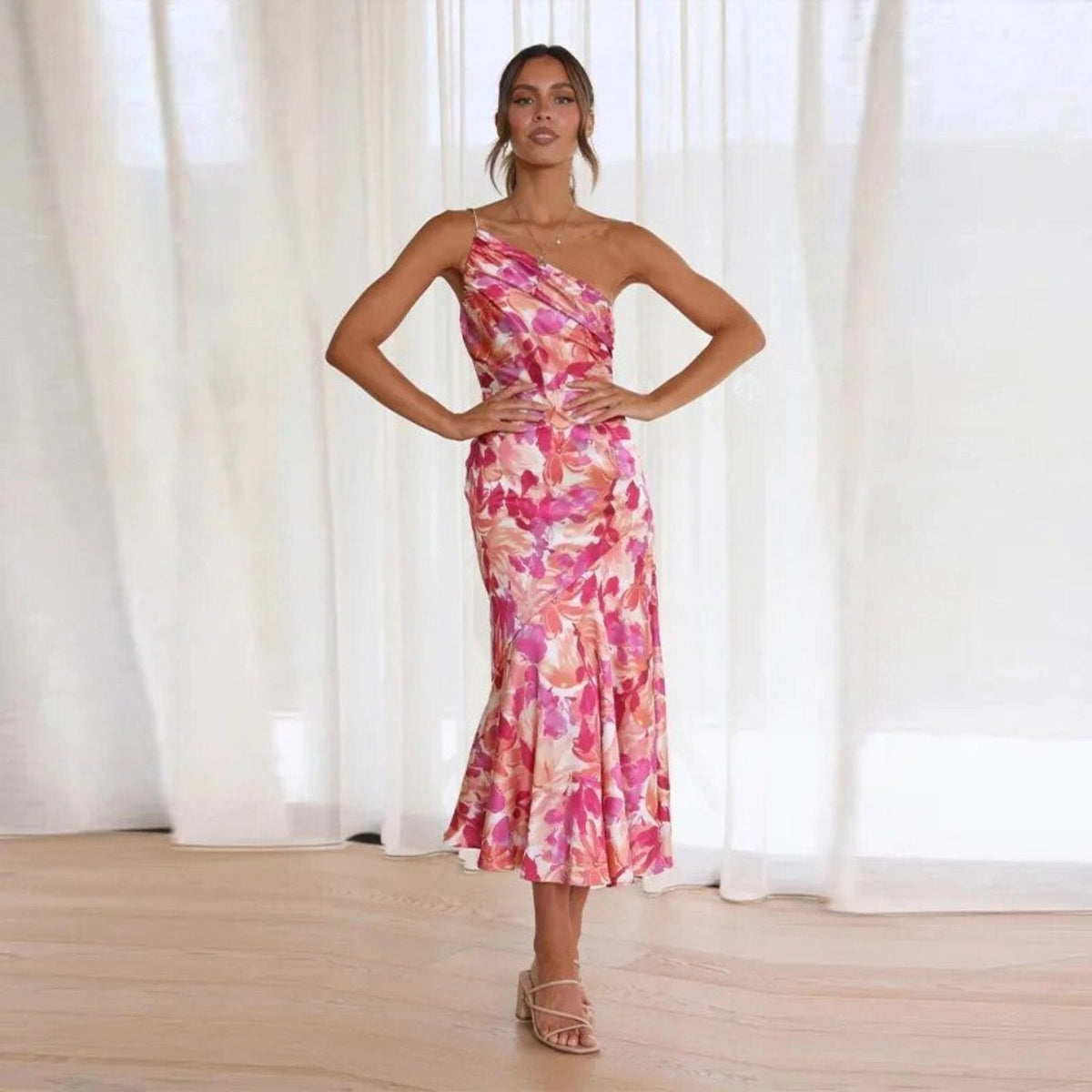 Ida | Women's Dress | Draped Bodice Design