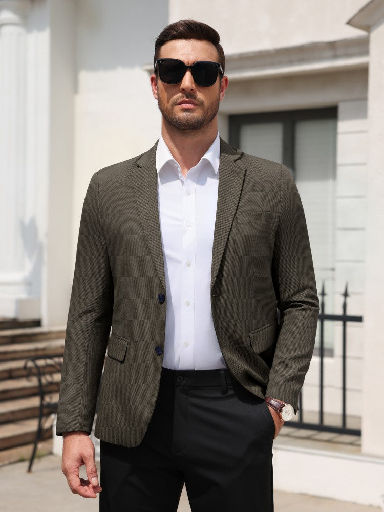 Men's Lightweight Sport Coat Casual Coat – Brown