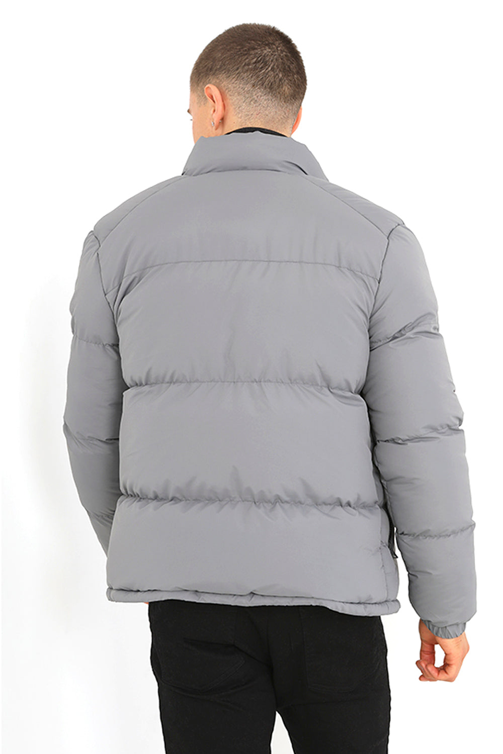 Men's Padded Quilted Jacket – detail