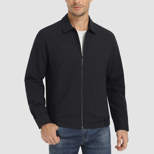 Men's Lightweight Casual Jacket – Black