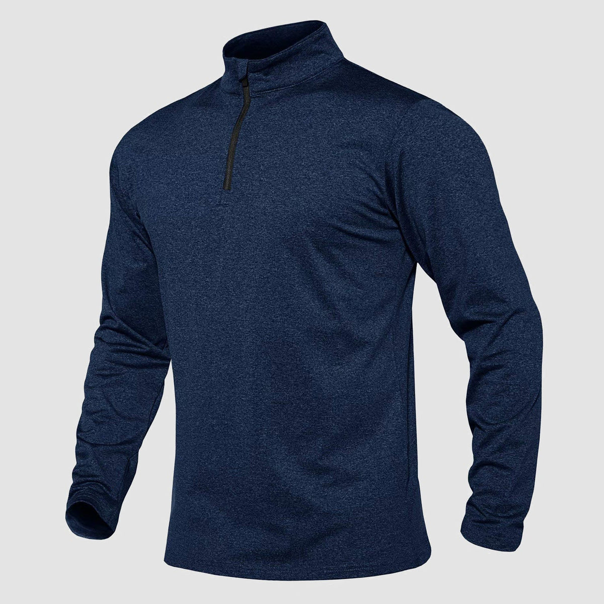 Men's Fleece Long Sleeve Top – Navy