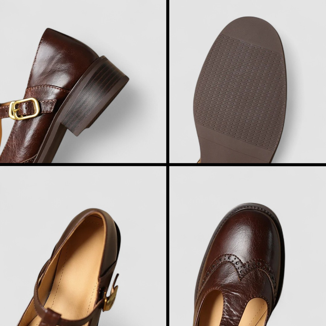 Monica | Mary Jane Shoes for Women | Instep Strap