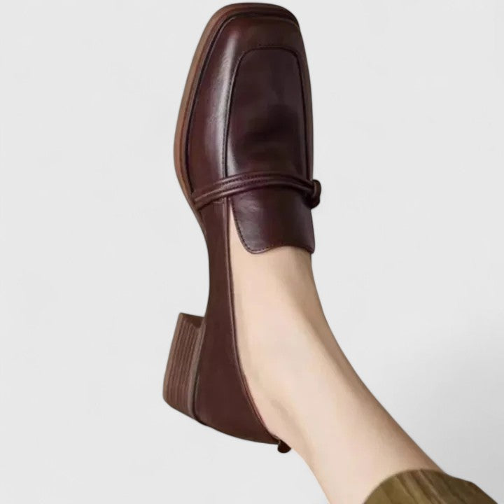 Loafers For Women | Slip-On Square Toe