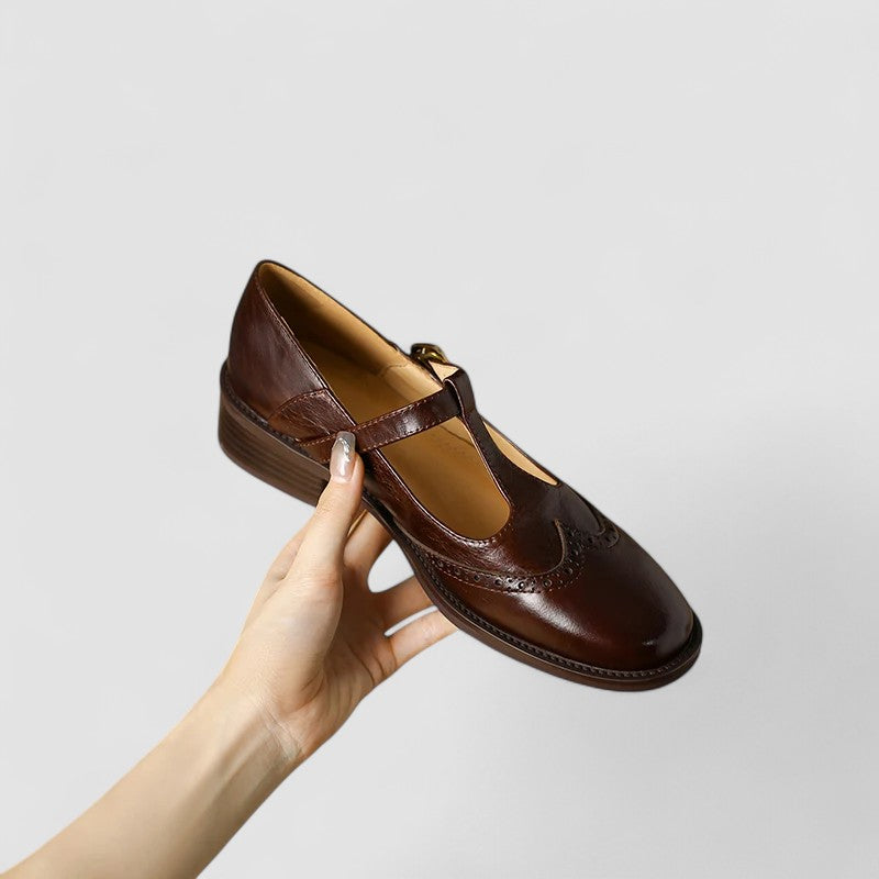 Monica | Mary Jane Shoes for Women | Instep Strap