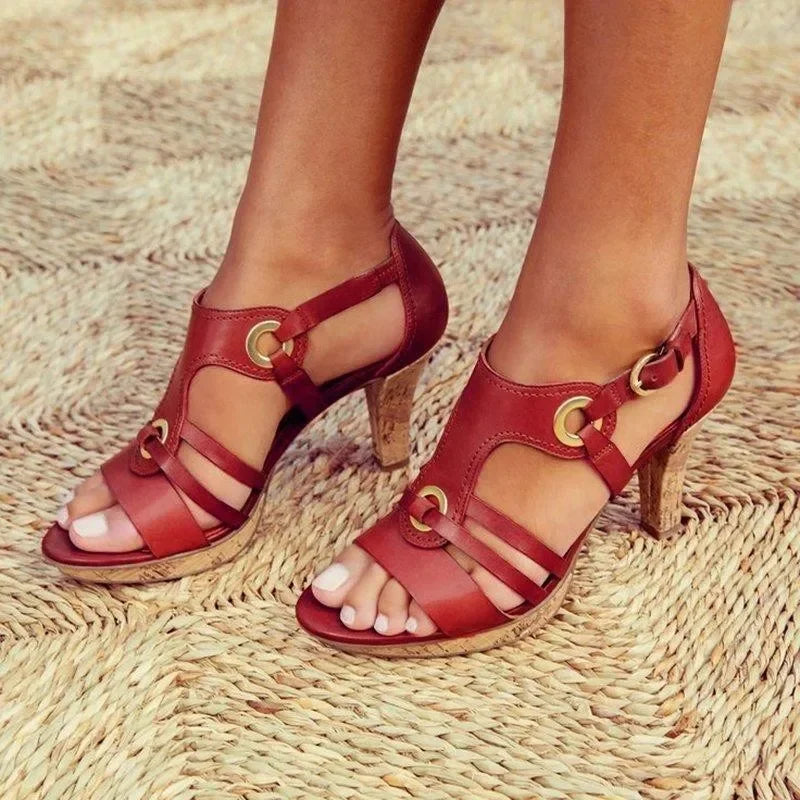 Donna | Sandals for Women | Structured Ankle Strap