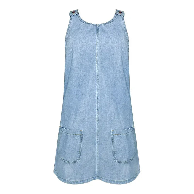 Simone | Women's Summer Dress | Two Large Patch Pockets Mini