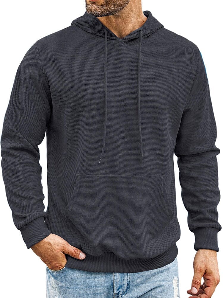 Men's Waffle Knit Hoodie