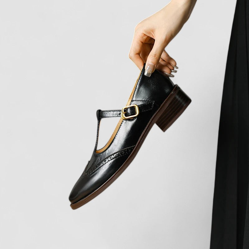 Monica | Mary Jane Shoes for Women | Instep Strap