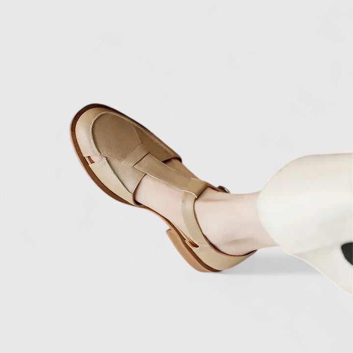 Delia | Sandals for Women |  Closed-Toe T-Strap