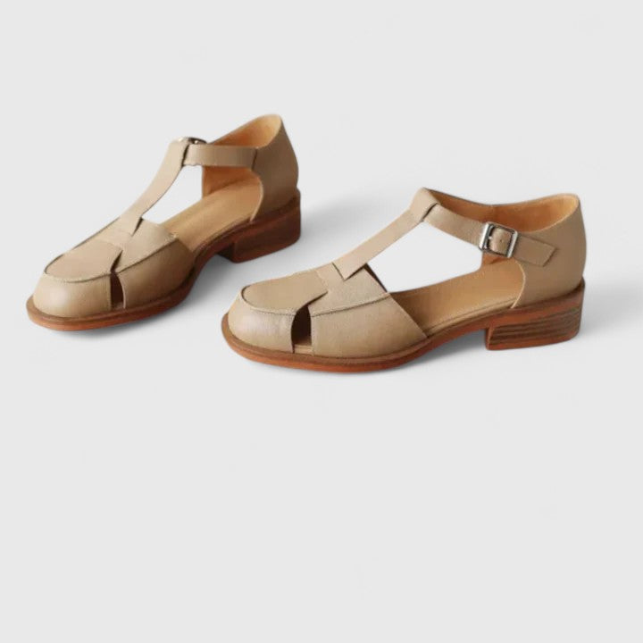 Delia | Sandals for Women |  Closed-Toe T-Strap