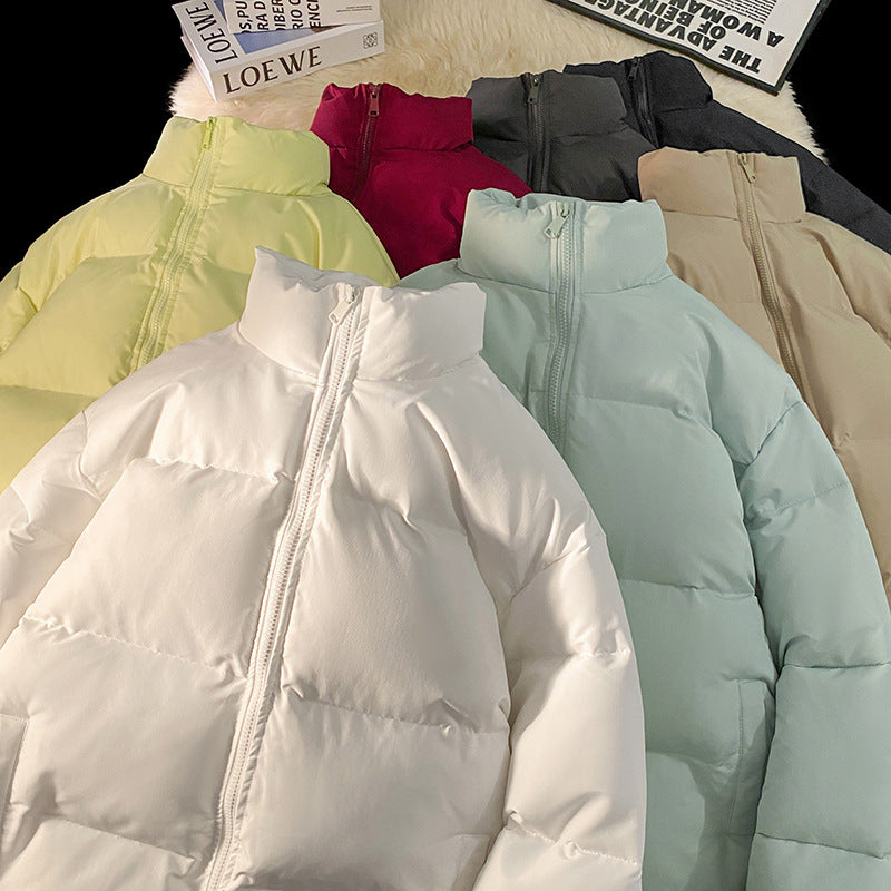 Men's Collared Puffer Jacket