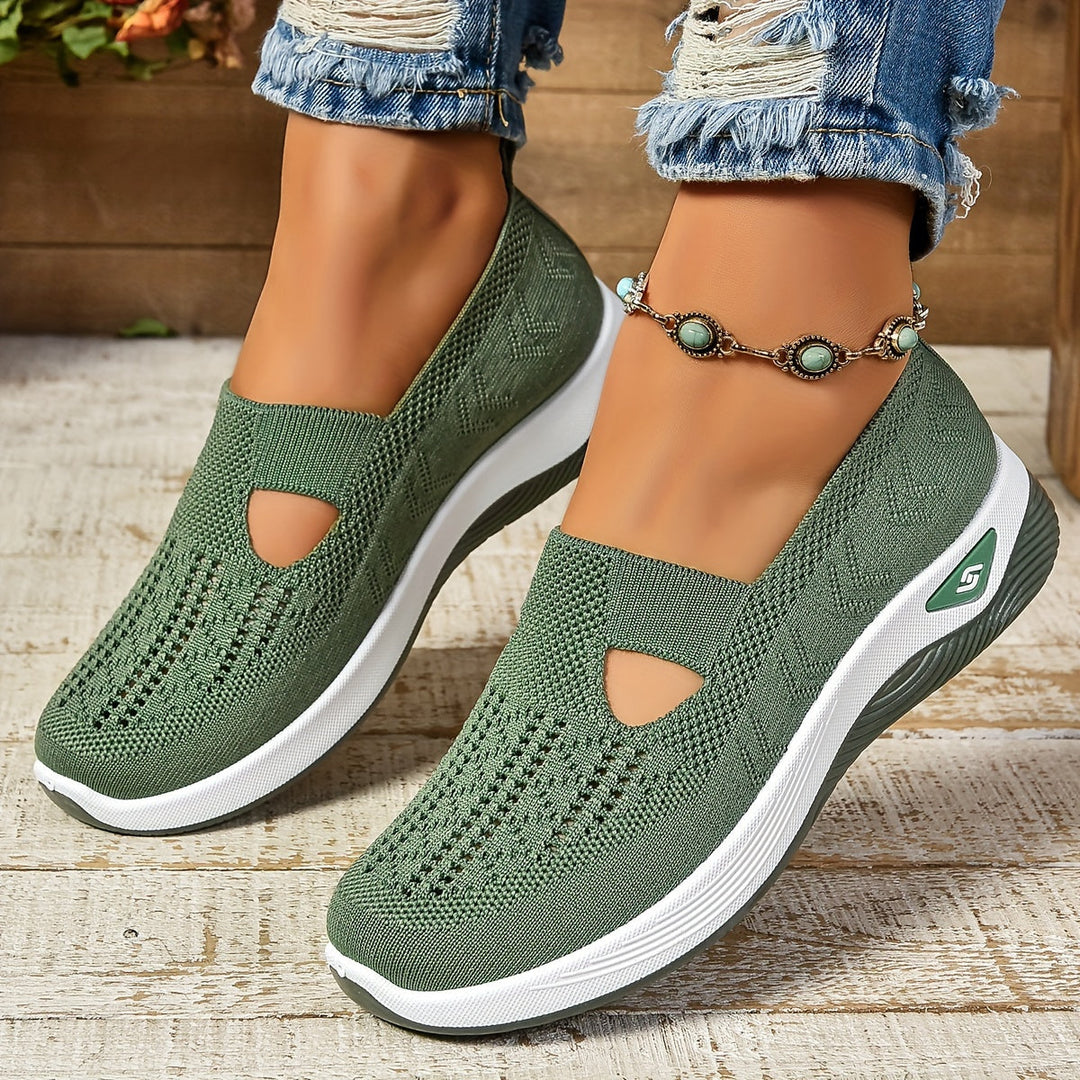 Women's Slip-On Trainers | Perforated Orthopaedic